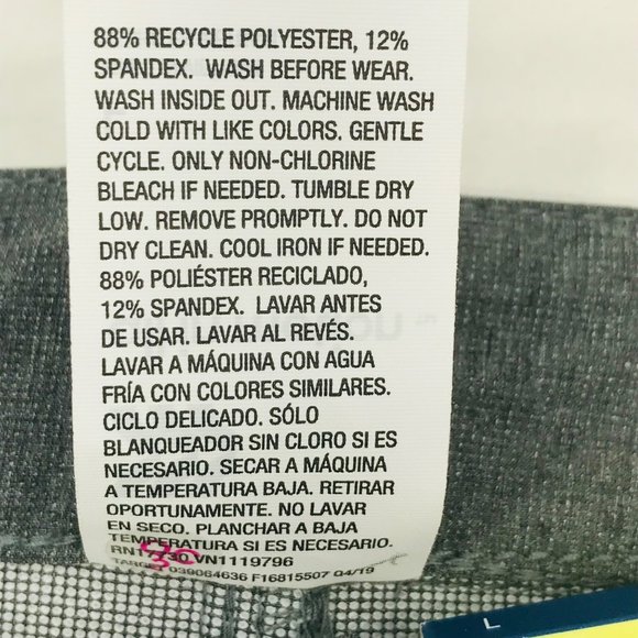 All In Motion Boys Size Large Adjustable Waist Moisture Wicking Golf Short New - Picture 5 of 14